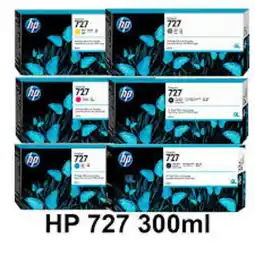 Falabella JUEGO CARTUCHO 727 NEGRO - 727 COLORES 300ML ORIGINAL oferta