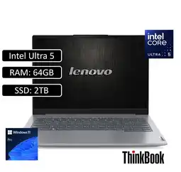 Falabella PORTATIL THINKBOOK 14 GEN 7 / INTEL CORE ULTRA 5 125U / RAM 64GB DDR5 / SSD 2TB / WIN 11 PRO oferta