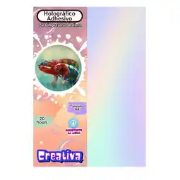 Falabella Papel Adhesivo holográfico A4 imprimible y resistente al agua x 20 hojas oferta