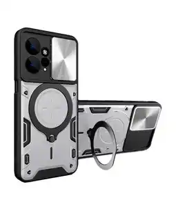 Falabella Funda Prot Camara Soporte Compatible Con Xiaomi Note 12 4G Gris oferta