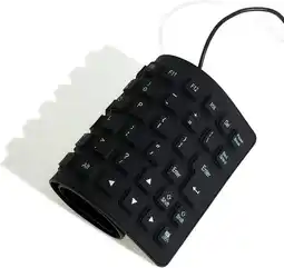 Falabella Teclado Silicona Plegable, Con Cable Usb, 85 Teclas oferta