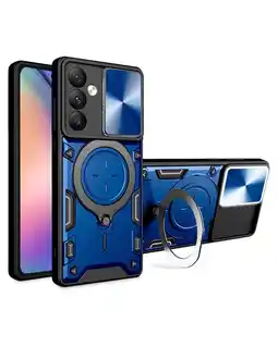 Falabella Estuche Proteccion Camara Soporte Compatible con Samsung A34 Azul oferta