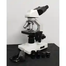 Falabella Microscopio Binocular Compuesto 40X-1600X con Objetivos PLAN oferta