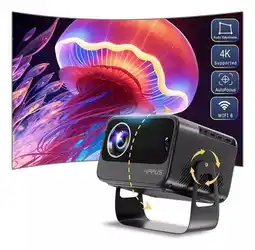Falabella Proyector Inteligente HIPPUS Auto Smart Keystone 4K con Wifi 6 oferta
