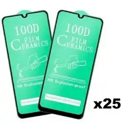 Falabella Caja X25 Unidades Vidrio Ceramico Celular Xiaomi Mi 8 Lite oferta