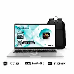 Falabella Portátil Vivobook 156 FHD M1502Y AMD R7-7730U RAM 16GB DDR4 512GB SSD Plateado oferta