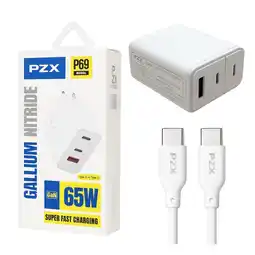 Falabella Cargador Celular Tipo C A Tipo C Carga Rápida 65W PZX P69 oferta