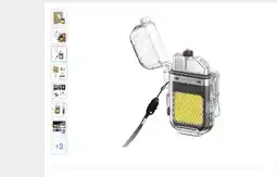 Falabella Encendedor Electrico Plasma con linterna oferta