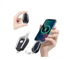 Falabella Mini Power Bank Emergencia Mini Cargador De Llavero 1600mah TIPO C oferta