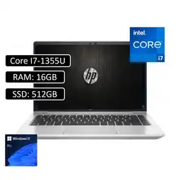 Falabella Portatil 440 Intel Core I7-1355U Ram 16Gb Ssd 512Gb W11 Pro oferta