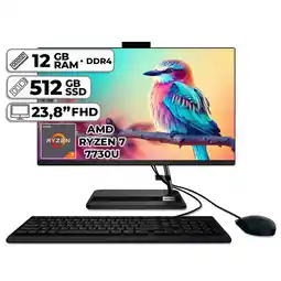 Falabella TODO EN UNO AMD RYZEN 7-7730U 12GB RAM 512GB SSD 238″ FHD oferta