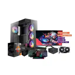 Falabella PC Gamer Ryzen 7 5700g/ RTX 5060 8GB/ RAM 32GB/ SSD 2.5TB/ Monitor 32 165hz FHD oferta