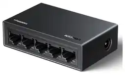 Falabella Switch de Escritorio 5 Puertos Gigabit Divisor Ethernet RJ45 oferta