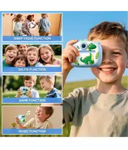 Falabella Cámara Digital Fotografica Infantil Dinosaurio Instantánea para Niños oferta