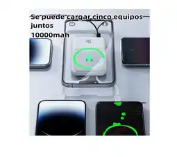 Falabella POWER BANK W010 CARGA RAPIDA INALAMBRICO 10.000 MAH oferta