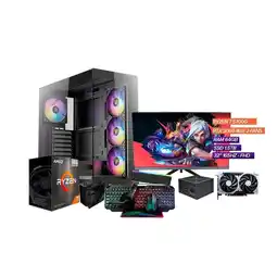 Falabella PC Gamer Ryzen 7 5700g/ RTX 5060 8GB/ RAM 64GB/ SSD 1.5TB/ Monitor 32 165hz FHD oferta