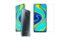 Falabella Funda Airbag Antichoque + Vidrio Templado Xiaomi Redmi Note 9 Pro oferta