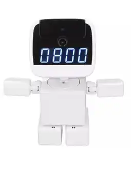 Falabella Camara De Seguridad Wifi Robot Monitor 360° Pantalla Digital Color Blanco oferta