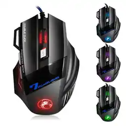 Falabella Mouse Ratón Gamer 509 RGB Botones Iluminación LED Alta Precisión oferta