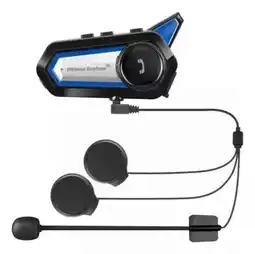 Falabella Intercomunicador Auriculares Casco Bluetooh Bt31 Moto 12hrs oferta