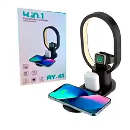 Falabella Base de Carga Rápida 15W Inalámbrica 4 en 1 oferta