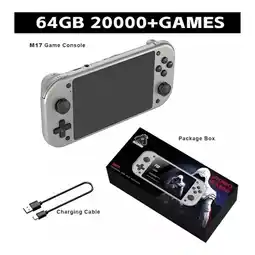 Falabella Consola Portatil Video Game Screen Hd Mp5 Inalambrico M17 oferta