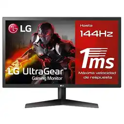 Falabella MONITOR 24GL600F-B 24.0 PLANO 144HZ 1MS oferta