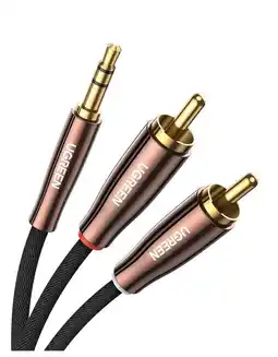 Falabella Cable Auxiliar Macho Jack 3.5 mm A 2RCA Hi-Fi Audio Estéreo 2m oferta