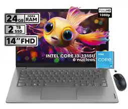 Falabella PORTATIL V14 G4 IRU INTEL CORE I3-1315U 24GB RAM 2TB SSD 14 FHD + MOUSE INALAMBRICO oferta