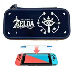 Falabella Estuche Edicion Botw + Vidrio Compatible Switch oferta