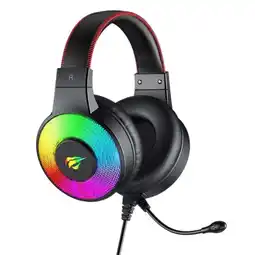 Falabella DIADEMA GAMER HAVIT RGB RETROILUMINADO CONTRARUIDO USB 35MM oferta