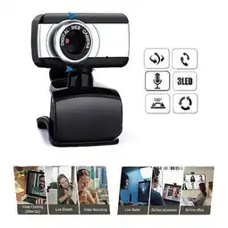 Falabella Cámara Web Con Microfono 480p Zoom Skype Compatible Con Mac oferta