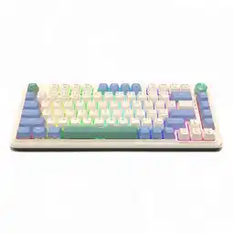 Falabella Teclado K673cpg Ucal Pro CremaLavanda Rgb oferta