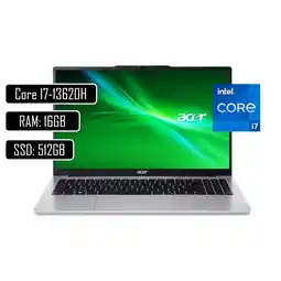 Falabella PORTATIL AL15 INTEL CORE I7-13620H RAM 16GB DDR5 SSD 512GB M2 156 WIN11 HOME oferta