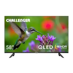 Alkomprar TV CHALLENGER 58 Pulgadas 146 cm 58KG290BT QLED Smart TV Google oferta