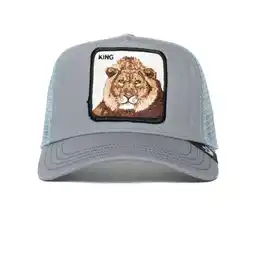 Falabella Gorra King León Gris Azul Claro - Original oferta