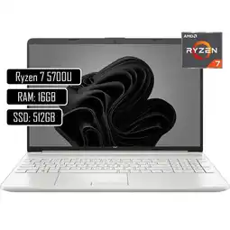 Falabella Portatil 15 Amd Ryzen 7 5700u Ram 16gb DDR4 SSD 512gb Pantalla 15.6” oferta