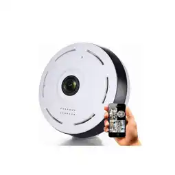 Falabella Cámara Ojo De Pez 360 Grados Vigilancia paronamica Wifi + SD 32 GB oferta