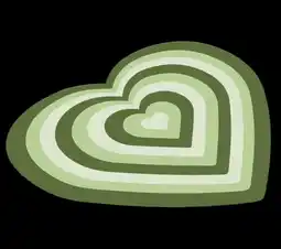 Falabella Mouse Pad Forma Corazón Lindo Kawaii Gamer Tierno Mujer Niña Verde oferta