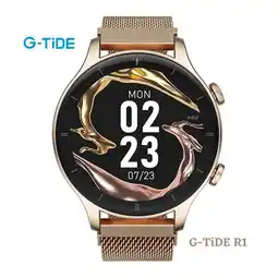 Falabella Reloj Inteligente G-TIDE R1 Classic FHD Dorado oferta