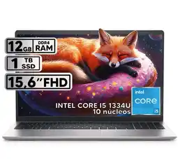 Falabella PORTÁTIL INTEL CORE I5 1334U 1TB SSD 12GB RAM 156 FHD PLATINUM SILVER oferta