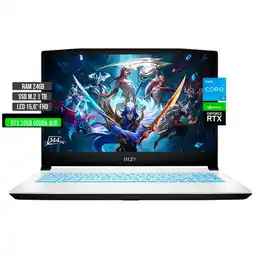 Falabella SWORD INTEL CORE I5-12450H RTX 3050 4GB SSD 1TB RAM 24GB LED 15.6 FHD 144Hz oferta