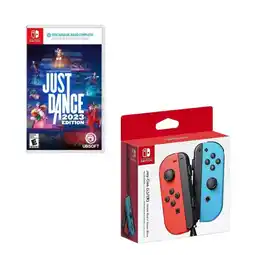 Falabella Control Switch Joy-con Neon Con Juego Just Dance 2023 oferta