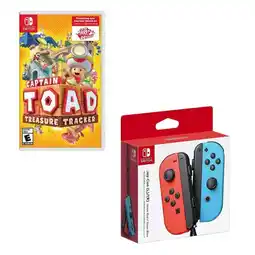 Falabella Control Switch Joy-con Neon Con Juego Capitan Toad Switch oferta