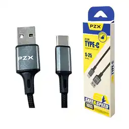 Falabella Cable De Carga Y Datos 1 Metro 6a Tipo C Acordonado S-25 Pzx oferta