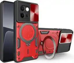 Falabella Estuche Armo Antigolpe Con Soporte Compatible con Vivo V40 Lite Rojo oferta