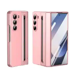 Falabella Estuche urban Leather + pencil compatible con samsung Z Fold7 Rosado oferta