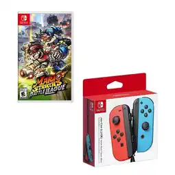 Falabella Control Switch Joy-con Neon Con Juego Mario Strikers oferta