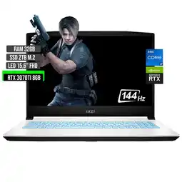 Falabella PORTATIL INTEL CORE I7-12650H SSD 2TB RAM 32GB RTX 3070TI 8GB 15,6 FHD 144Hz oferta