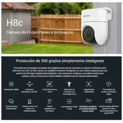 Falabella CÁMARA DE SEGURIDAD CS-H8C-R100-1J4WKFL H8C CON RESOLUCIÓN 4MP oferta